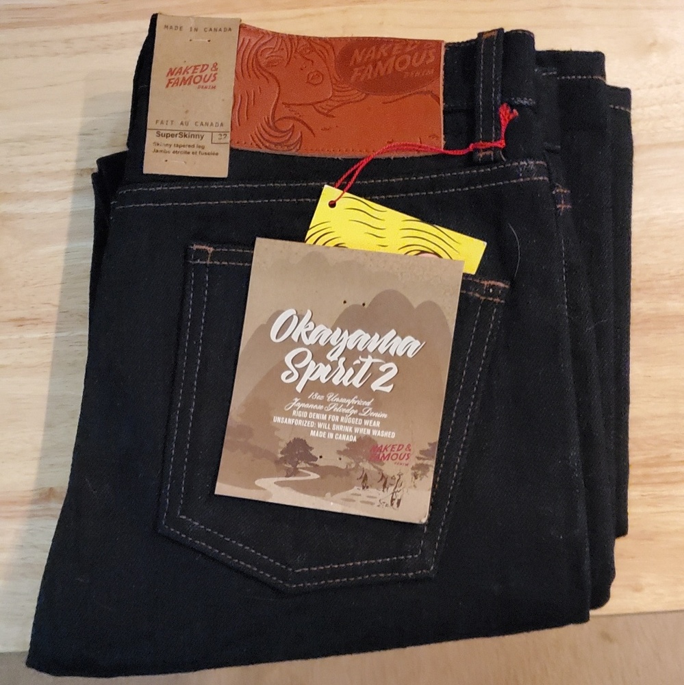 Naked and Famous Okayama Spirit 2 denim